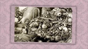 Рисунки, шариковой авторучкой !