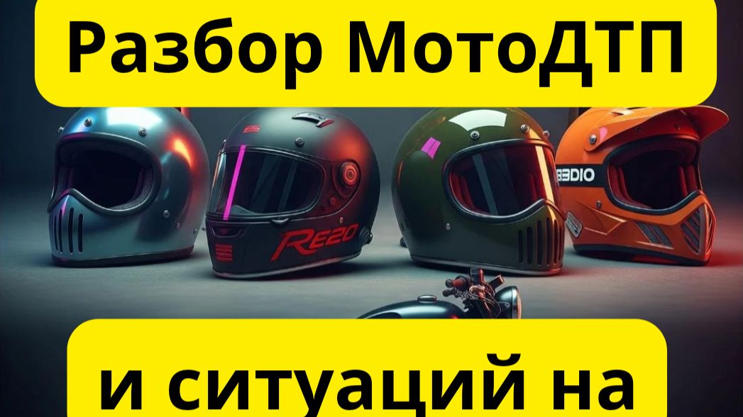 Разбор типовых ДТП и мото ситуаций. Мотоподкаст БабайкерЗ - 7