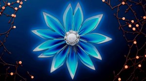 Как сделать новогодню снежинку из бумаги ❄