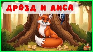 Лиса и дрозд | аудиосказки | народные сказки | детские сказки онлайн | сказка