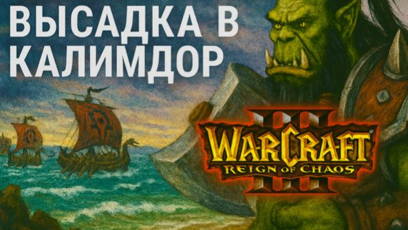 Warcraft III: Reign of Chaos - Кампания Орды: Высадка в Калимдор — Долгий поход ⚓🌪️🛡️