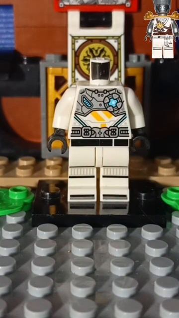 Как сделать зейна ZX  Лего lego ниндзяго ninjago  кастом castom