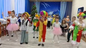 Флэшмоб новогодний. Подготовительная группа