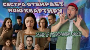 Сестра решила отобрать мою квартиру пока я оплакиваю мужа.
