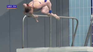 Специальный репортаж. Соревнования по прыжкам в воду.