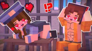 Сестра Джей Джей поймала ДЕВУШКУ-ПОЛИЦЕЙСКОГО!! ВЫЗОВ в ТЮРЬМУ？! - Анимация для Майнкрафта