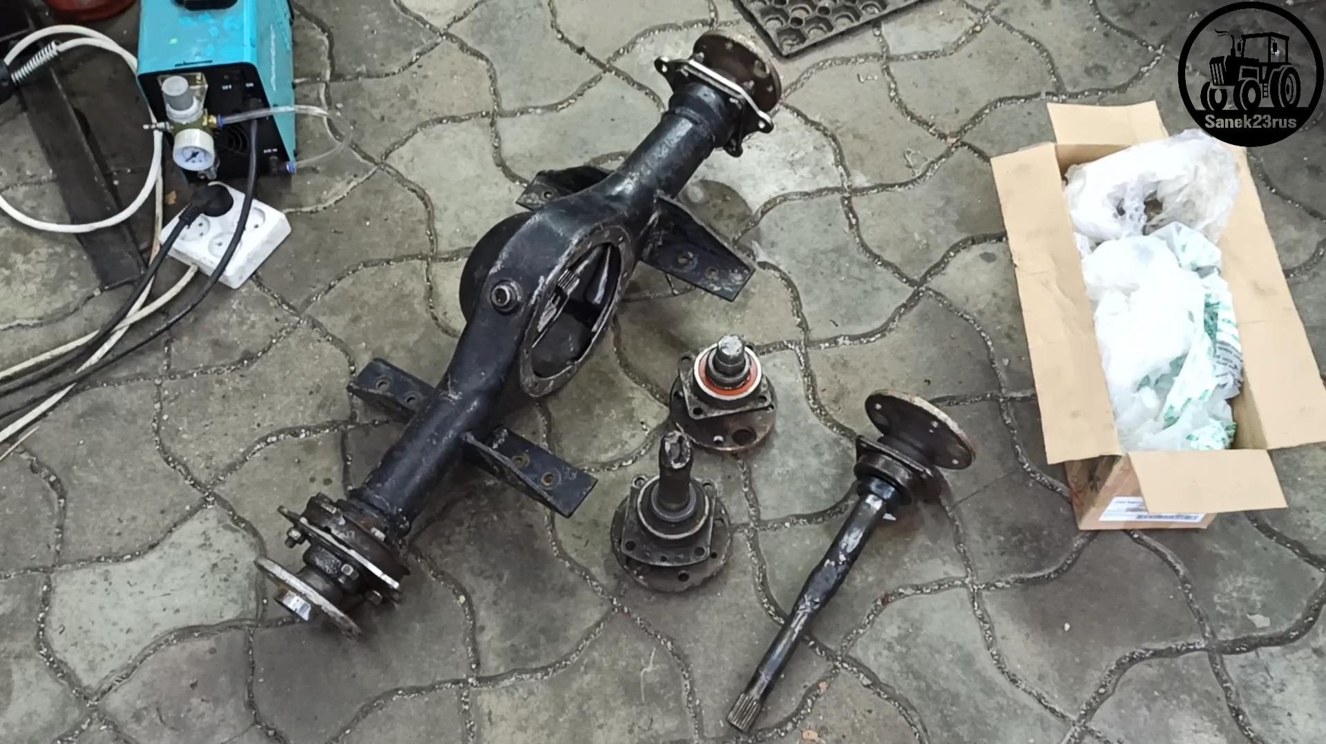 ЛОМАЕТ полуоси? делаю БЕЗ сварки (#Фсёпро100) смотреть онлайн