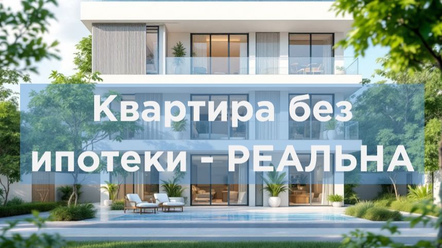 Квартира без ипотеки - реальна!