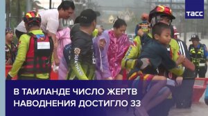 В Таиланде число жертв наводнения достигло 33