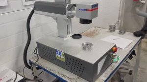 Запуск 50 Вт лазерного гравера маркиратора Raycus | Promark M-10 Lite в СПб | Санкт-Петербурге