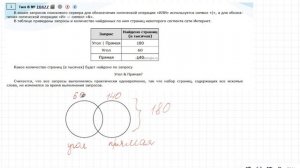 Информатика ОГЭ № 8. Запрос состоящий из двух слов.