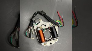 Генератор (статор) на мопед ALPHA Альфа / DELTA Дельта (2 катушки) 139FMB