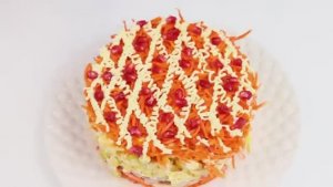 Покоряет ВСЕХ Со ВТОРОЙ ЛОЖКИ !!))Праздничный Салат  Новогодний Каприз