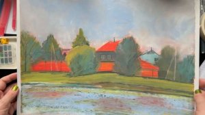 Мой опыт с масляной пастелью