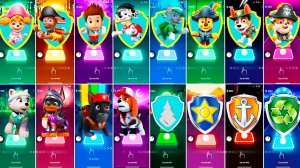 Мультики для Детей Щенячий Патруль Tiles Hop - СКАЙ, ЗУМА, РАЙДЕР, МАРШАЛЛ, РОККИ