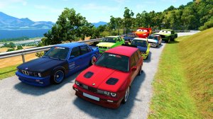 МУЛЬТИКИ ПРО МАШИНКИ. Кто победит: машина или обрыв? Узнай в ролике! МАШИНКИ МАКВИН ЛЕТЯТ С ОБРЫВА.