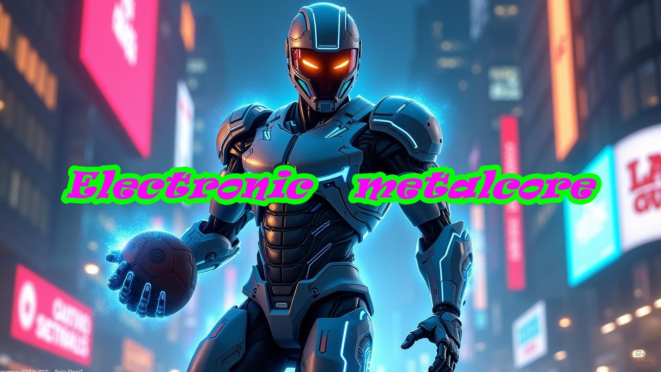 Electronic metalcore.Футбол 2050