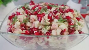 НОВОГОДНИЙ Салат ШОК. 🥳 Всего ТРИ ингредиента! НЕСТАНДАРТНЫЙ Крабовый Салат