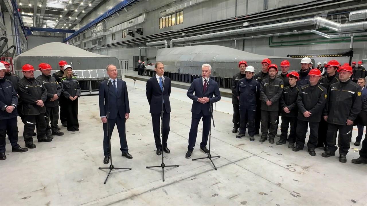 В Москве сегодня открыли самую современную речную верфь в стране.