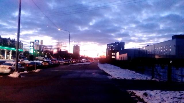 Закат в конце осени смотреть онлайн