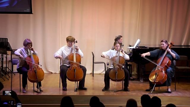 07 О. Хромушин "Интерлюд" ансамбль виолончелистов "Аккордо", рук. И.Г. Попова, конц. З.В. Чупина смотреть онлайн