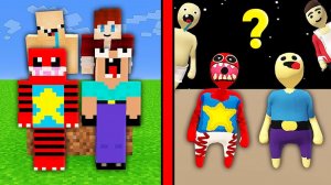 2 НУБА ЗАТРОЛЛЕНЫ БОКСИ БУ В ПЛАСТИЛИНОВОМ МИРЕ В МАЙНКРАФТ