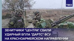 Зенитчики "Центра" сбили ударный БПЛА "Дартс" ВСУ на красноармейском направлении