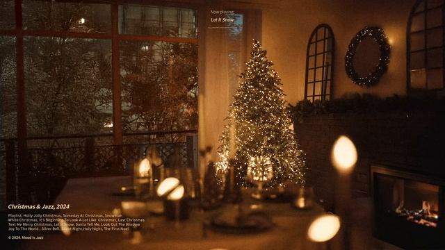 Playlist | 로맨틱한 크리스마스 분위기 내고 싶을 때❣️with Jazz | 겨울에 듣기 좋… смотреть онлайн