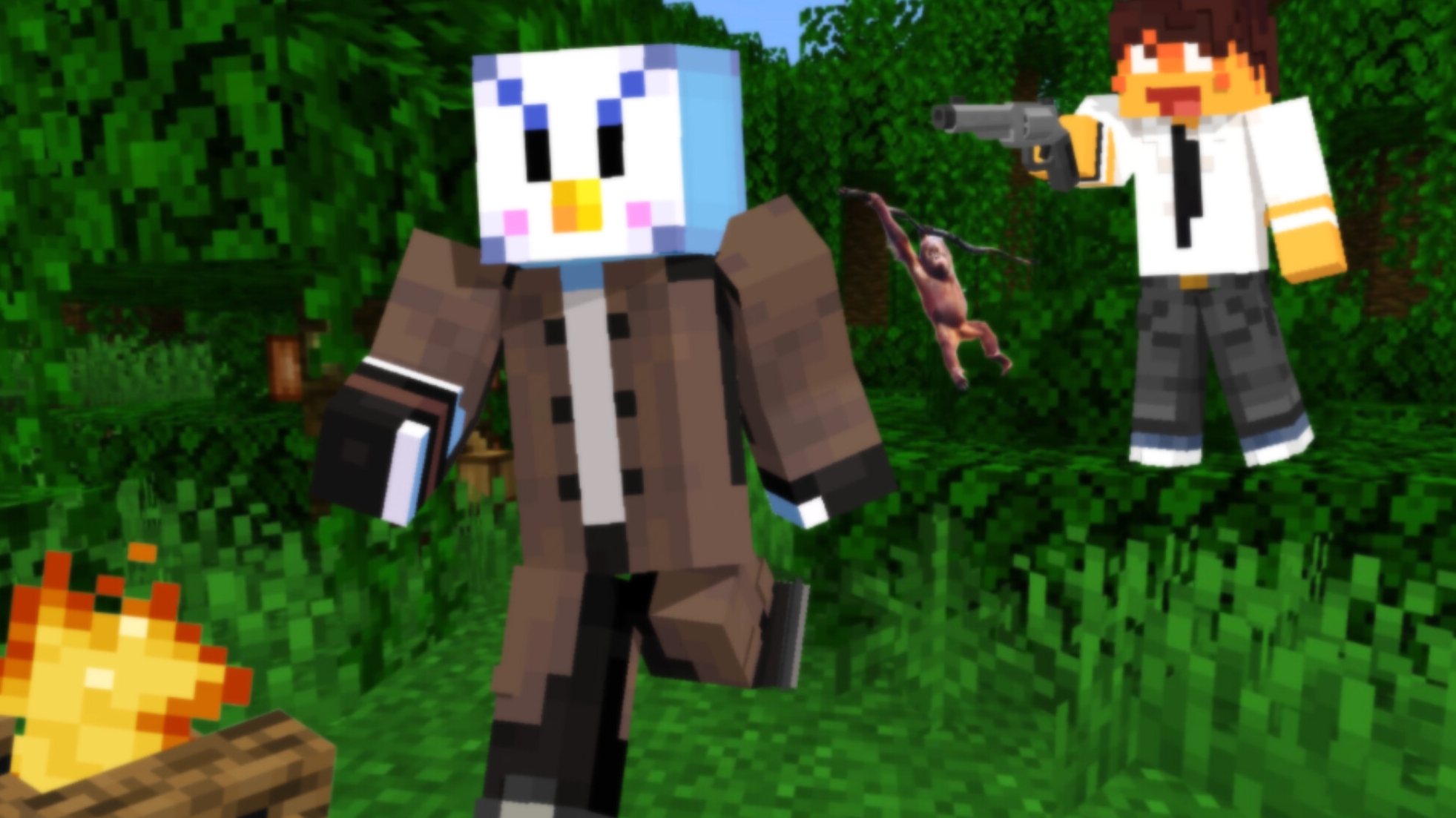 МОЙ ЛУЧШИЙ ДРУГ СОШЁЛ С СУМА НА НЕОБИТАЕМОМ СТРОВЕ В МАИНКРАФТ!!! смотреть онлайн