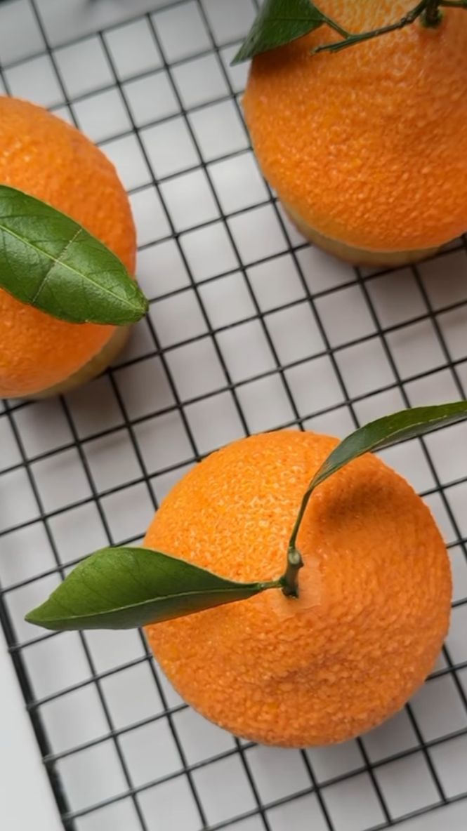 ➡️Рецепт пирожного мандарин 🍊