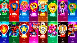 Мультики для Детей Щенячий Патруль Tiles Hop - ГОНЩИК, СКАЙ, МАРШАЛЛ, ЛИБЕРТИ, КРЕПЫШ