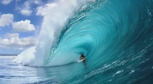 В объятиях волны