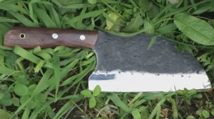 Процесс изготовления ножа-тесака из углеродистой стали