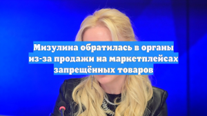Мизулина обратилась в органы из-за продажи на маркетплейсах запрещённых товаров