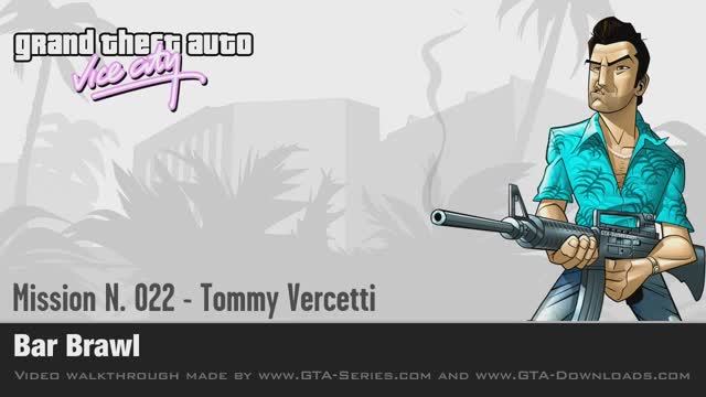GTA Vice City - Walkthrough - Mission #22 - Bar Brawl (HD)