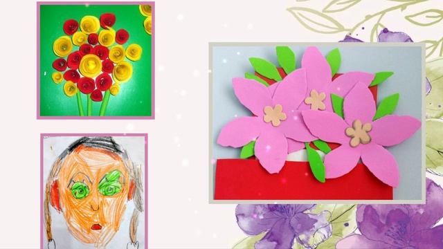 Детский конкурс творческих работ Подарок маме