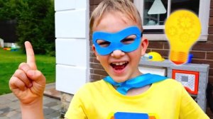 Влад хочет летать как супергерой