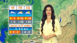 Прогноз погоды на 27 ноября в Новосибирске