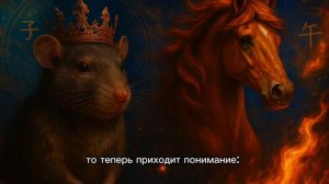 Китайский гороскоп 2026 КРЫСА Что ждёт вас в Год Огненной Лошади