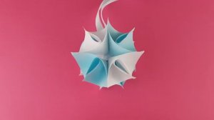 Ёлочная игрушка из бумаги! Новогодний декор! Поделки с детьми своими руками!