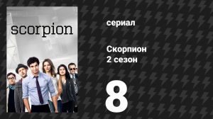Скорпион 2 сезон 8 серия «Взбесившийся поезд» (сериал, 2015)
