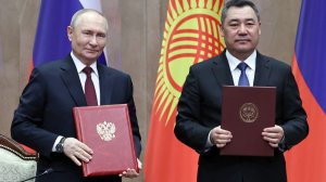 Заявления Президента России Путина и Президента Киргизии Жапарова для СМИ [ 2025 ]