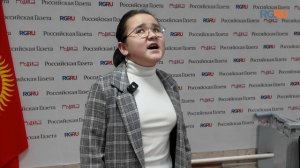 Насыйкат Баймырзаева из Бишкека спела песни Магомаева и Бочелли