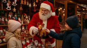 Будапешт рождественская ярмарка 🎄 Зимняя прогулка и еда 2025 ⭐  Венгрия 4K