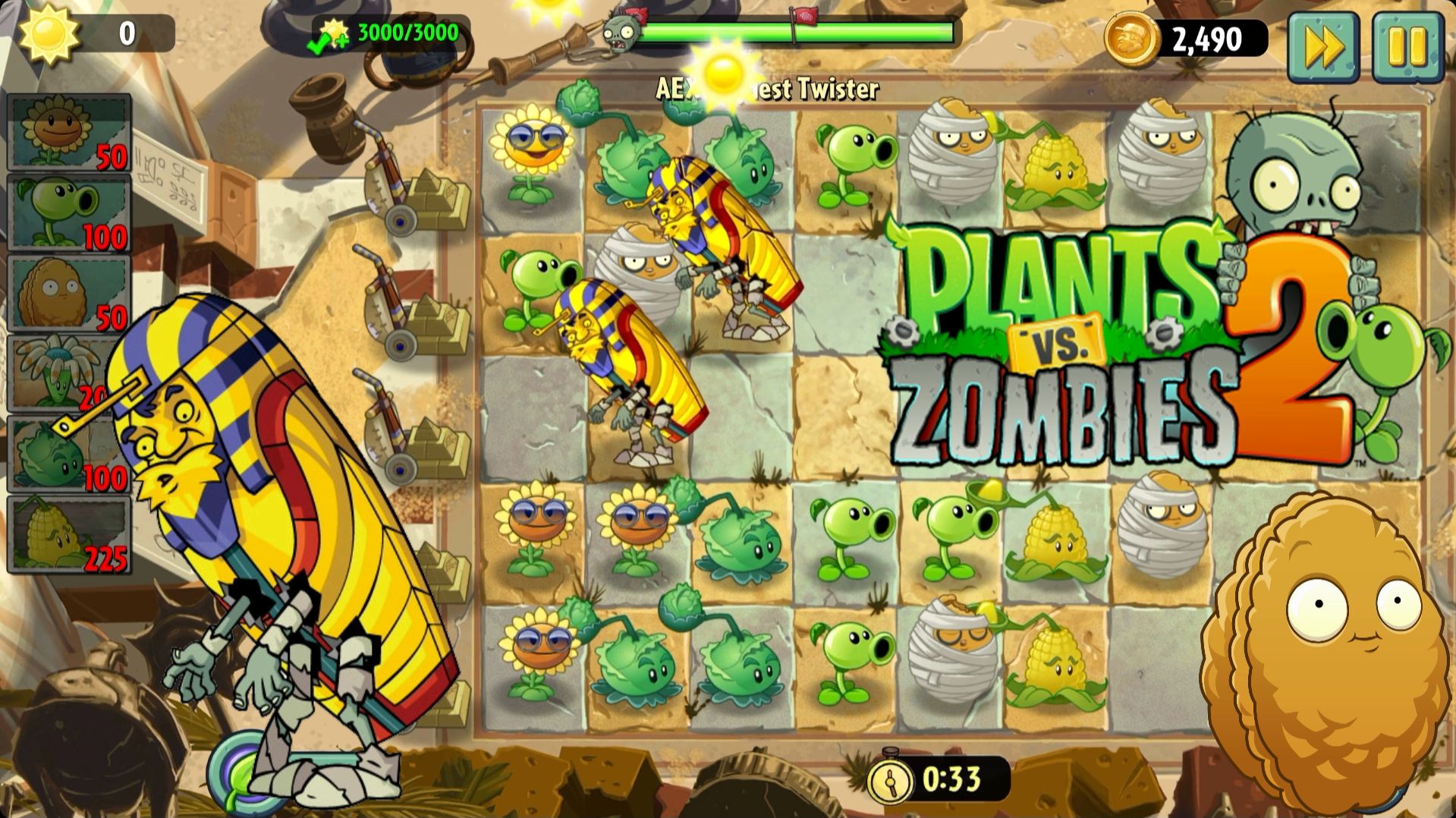 Растения против Зомби ﹥ Plants vs Zombies