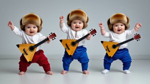 Дети танцуют под песню Дуди Дуди Дам дам. Дури Дури дам дам.