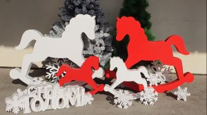 Лошадка-качалка из пенопласта