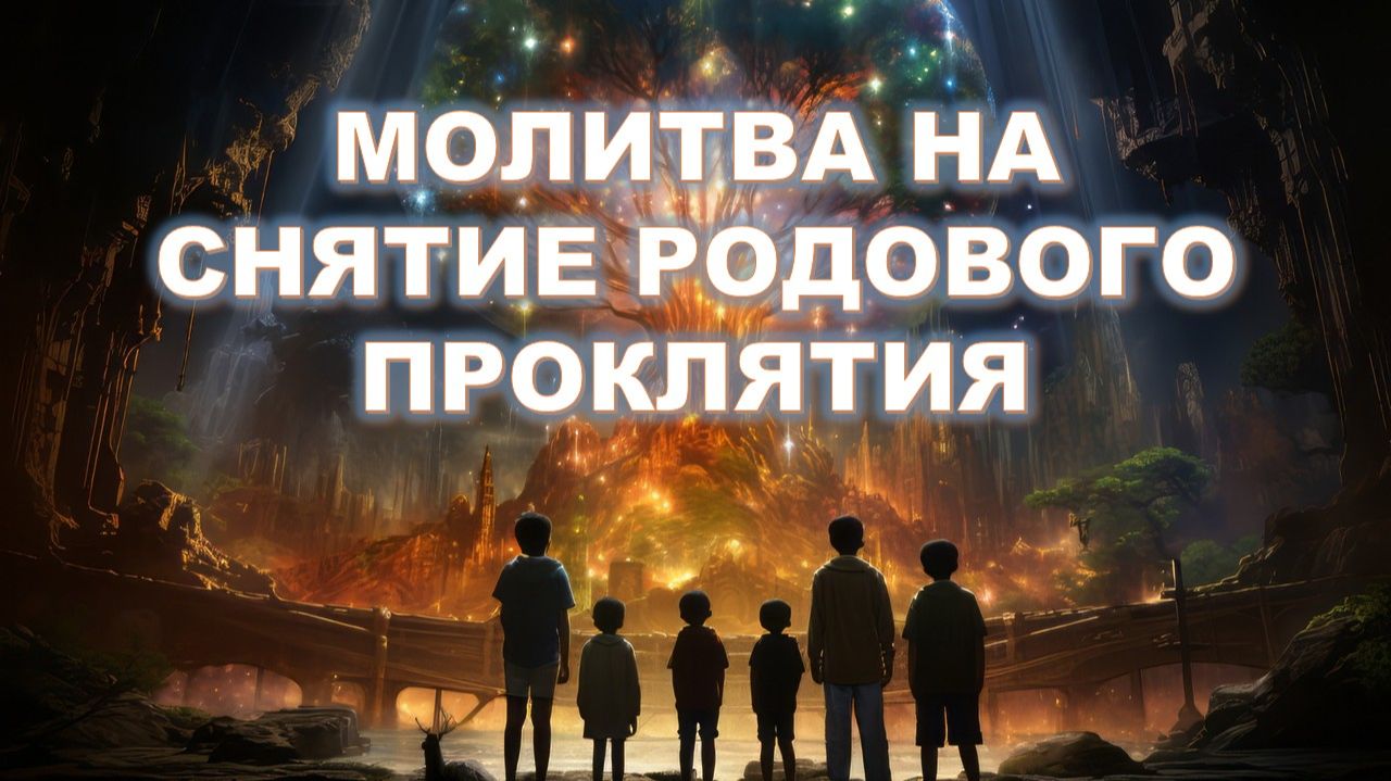 Молитва на снятие родового проклятья