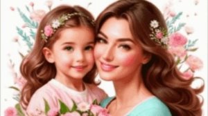 С днём матери. Музыкальная открытка.