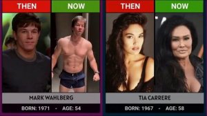 Актеры Голливуда тогда и сейчас.